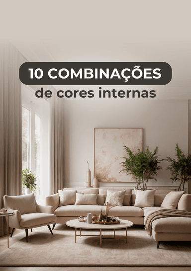 10 Combinações de cores internas