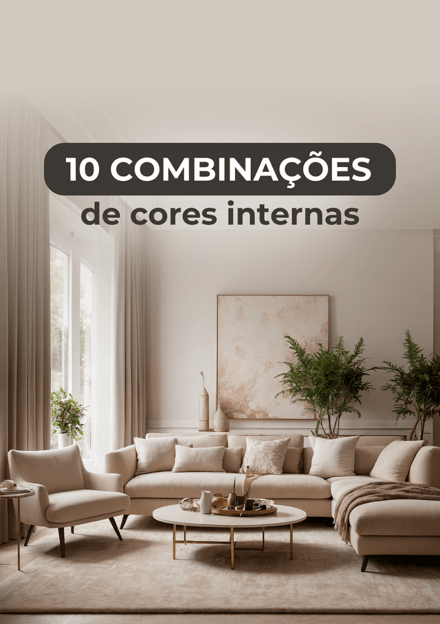 10 Combinações de cores internas