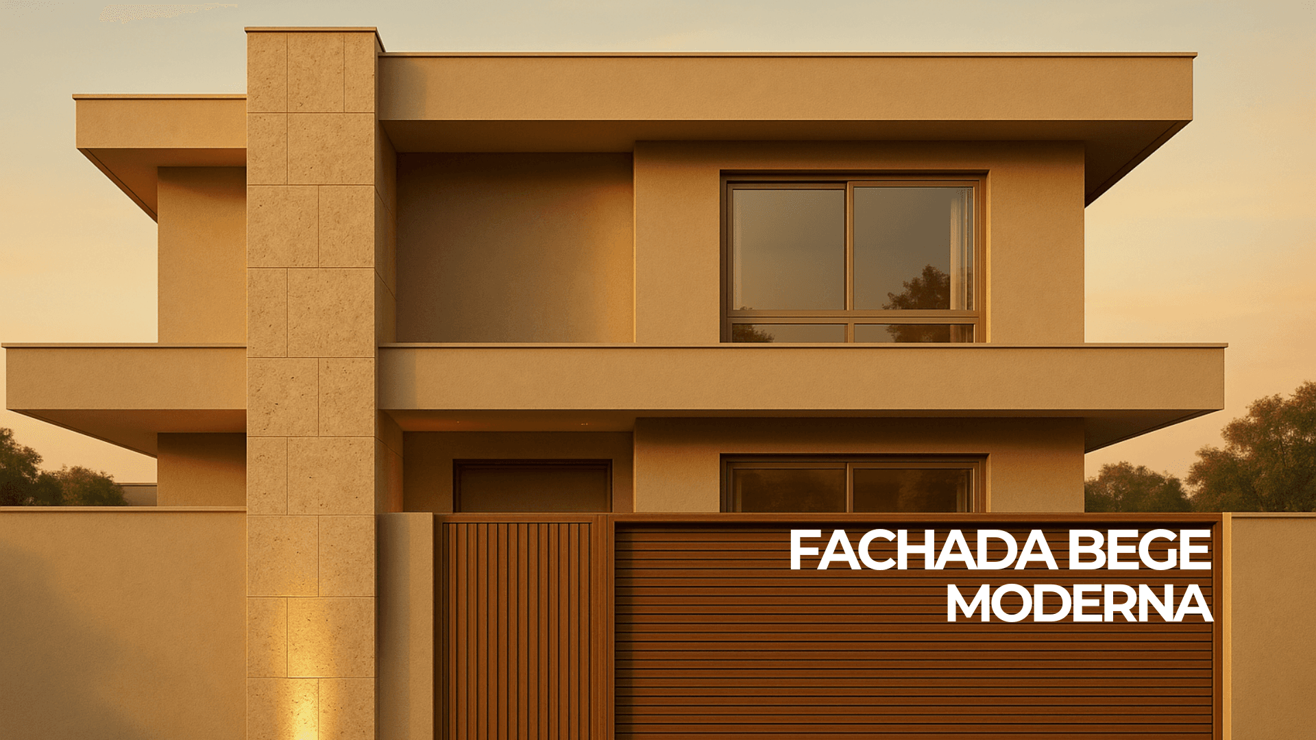 Fachada Bege Moderna: Guia de Paletas e Materiais (2025)