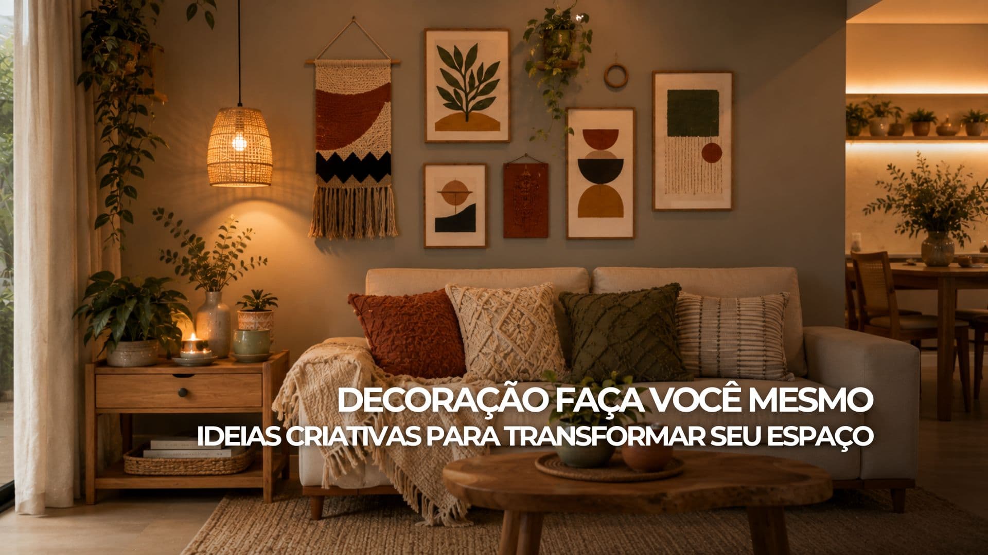 Decoração Faça Você Mesmo: Ideias Criativas para Transformar Seu Espaço
