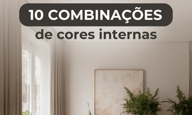 10 Combinações de Cores Internas